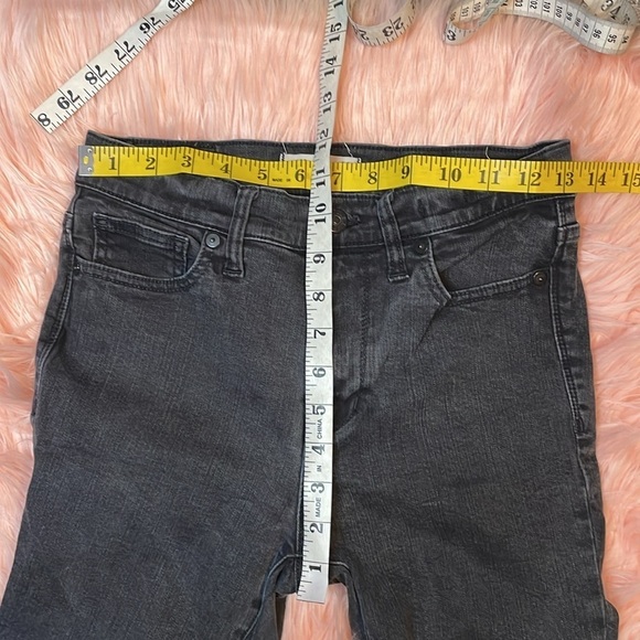 Madewell Light‎ Black High Riser Skinny Jeans Size 28 - Picture 6 of 7